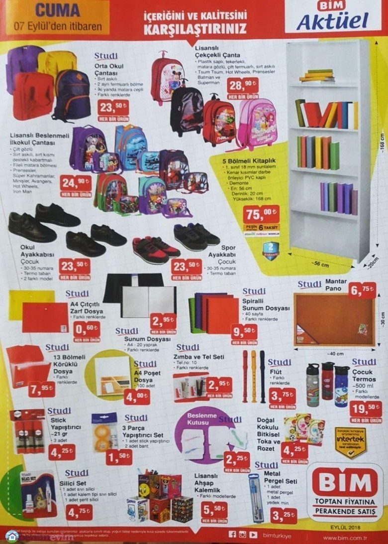 Bim Hafta Sonu İndirimli Ürünler Kataloğu1