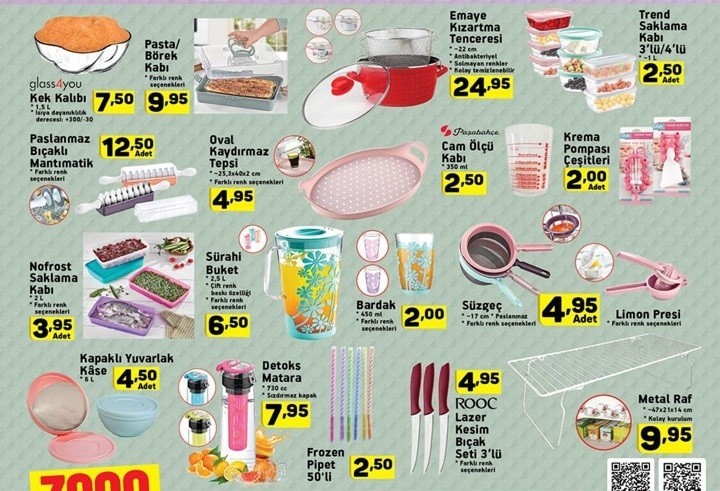 A101 4 Kasım Aktüel İndirimi Kataloğları