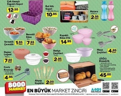 A101 4 Kasım Aktüel İndirimi Kataloğları