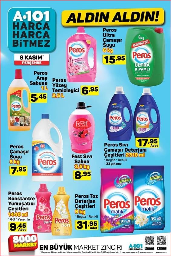 A101 8 - 13  Kasım 2018 Aktüel Ürünler Kataloğu