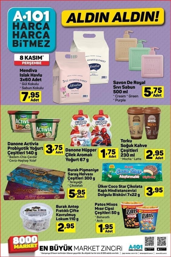 A101 20 Kasım Aktüel İndirim Kataloğu