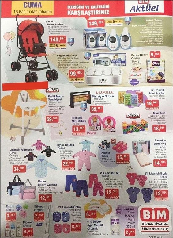 Bim Hafta Sonu Aktüel Ürünler Kataloğu