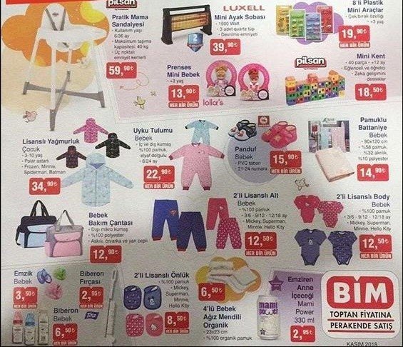 Bim 20 Kasım 2018 Aktüel Ürünler Kataloğu