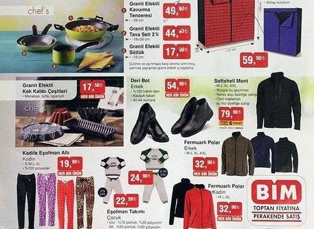 BİM YENİ 14 Aralık 2018 Aktüel Kataloğu