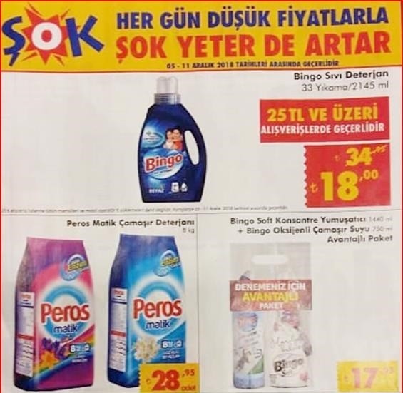 Şok Hafta Sonu İndirimli Aktüel Ürünler Kataloğu