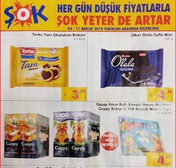 Şok Hafta Sonu İndirimli Aktüel Ürünler Kataloğu