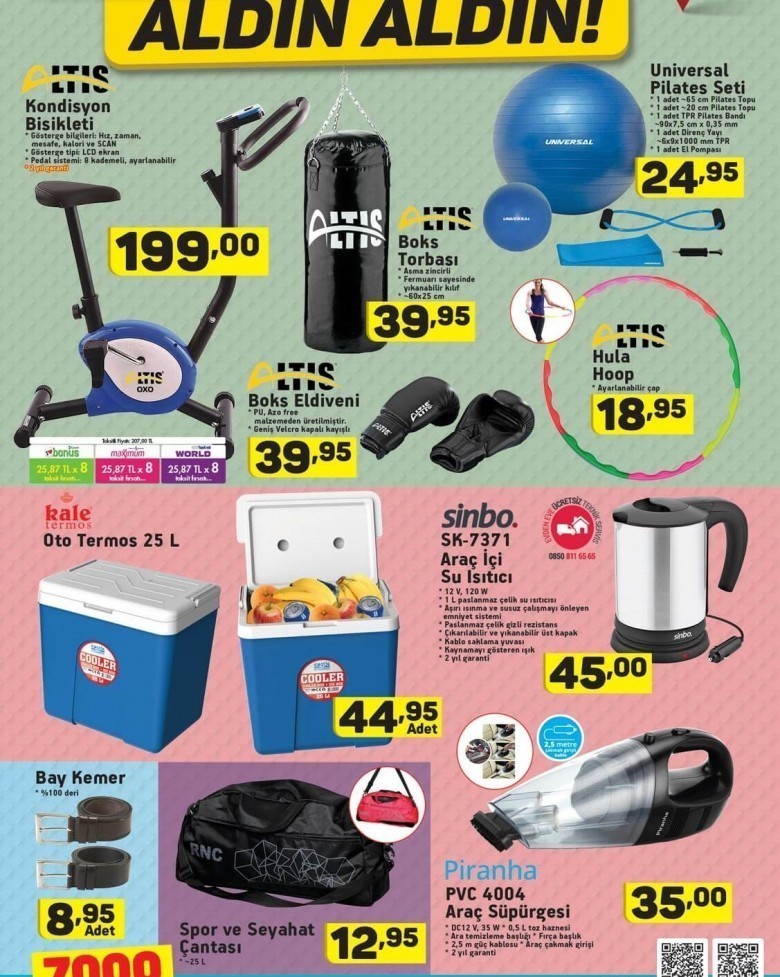 A101 17 Aralık Aktüel İndirim Kataloğları