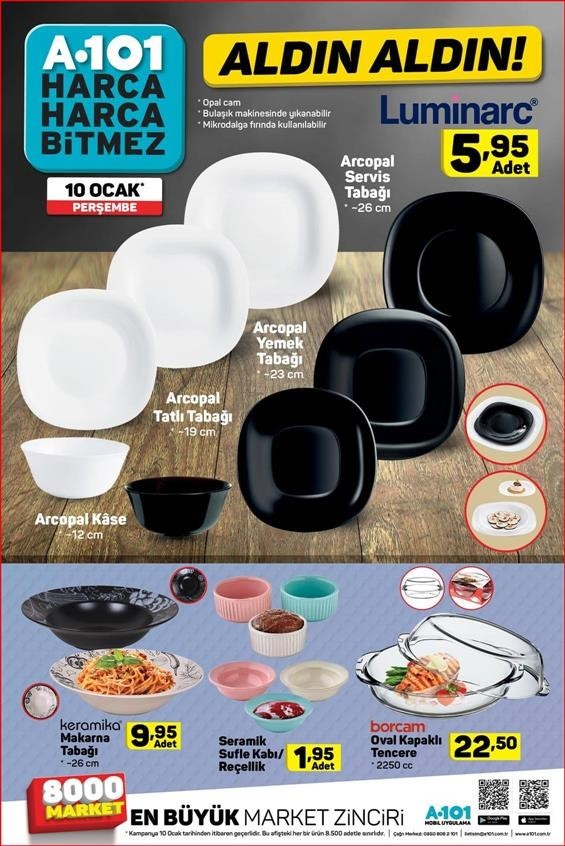 A101 10 Ocak 2019 Aktüel Ürünler Kataloğu (GÜNCEL HD)