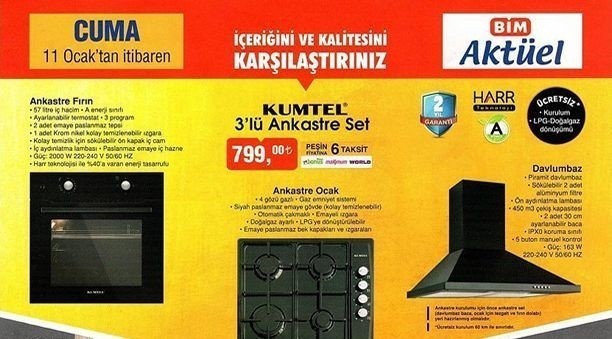 Bim 15 Ocak 2019 Aktüel Ürünleri Yayınlandı