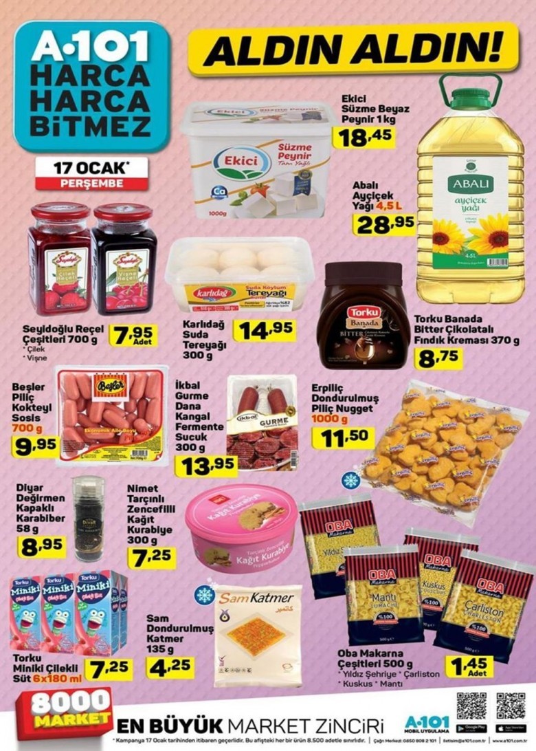 A101 aktüel 18 Ocak 2019 Akteül Ürünler Kataloğu (HD)