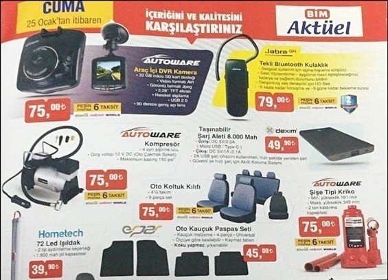 Bim  Hafta Sonu  Aktüel Ürünler Kataloğu