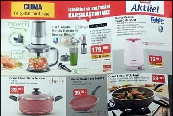 Bim 1 Şubat 2019 Aktüel Ürünler Kataloğu