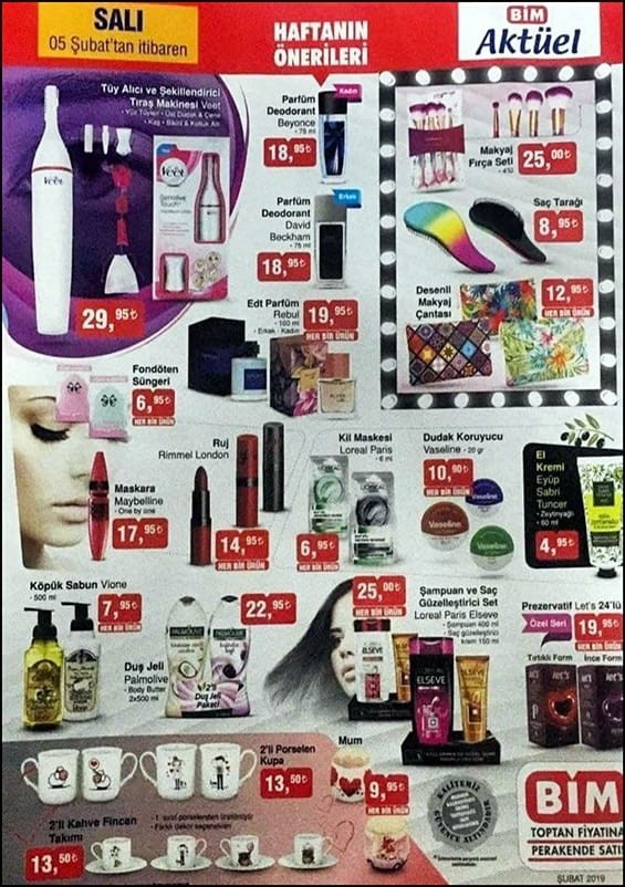 Bim 1 Şubat 2019 Aktüel Ürünler Kataloğu