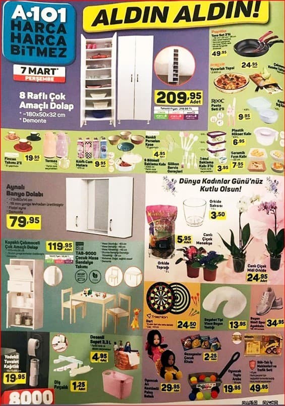 A101 Hafta Sonu Aktüel İndirim kataloğları 