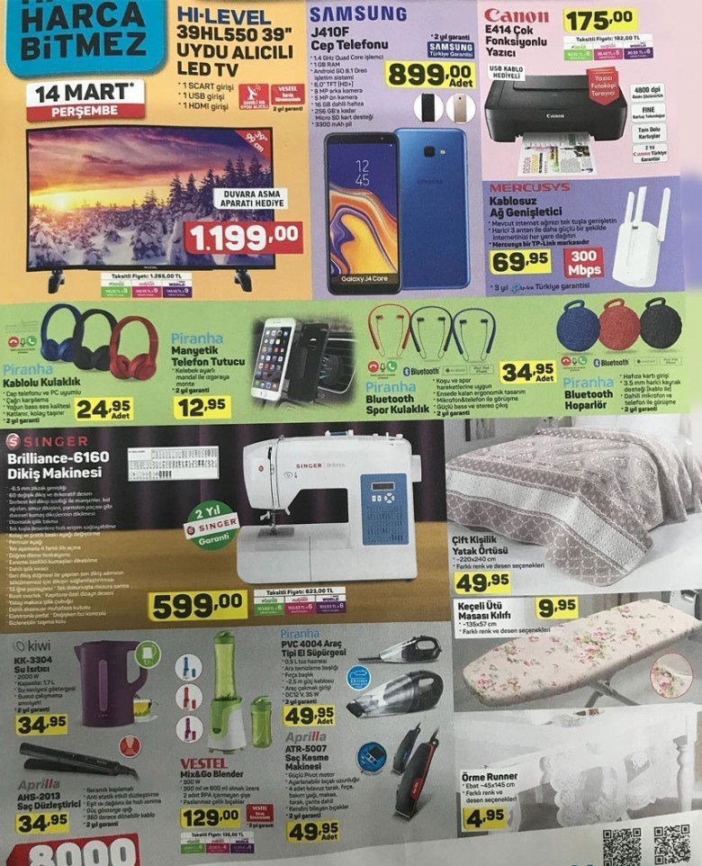 A101 21 Mart Aktüel Ürünler Kataloğu 