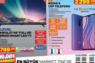 A101 Bu Hafta Perşembe Günü Aktüel İndirimli Ürünler Kataloğu